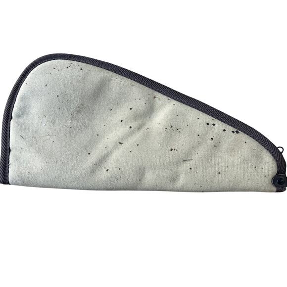 KOLPIN Soft Padded Canvas Revolver Pistol Handgun Gun Case 15x7” - Picture 2 of 9